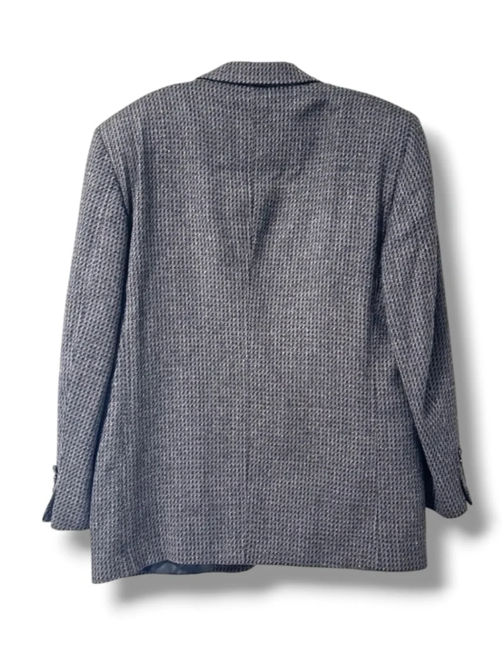 Perry Ellis Portfolio Gray Wool Blend Sport Coat Jacket Men’s Size 42S Office